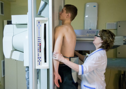 Первый день зимнего осмотра в ММЦ «СОГАЗ»