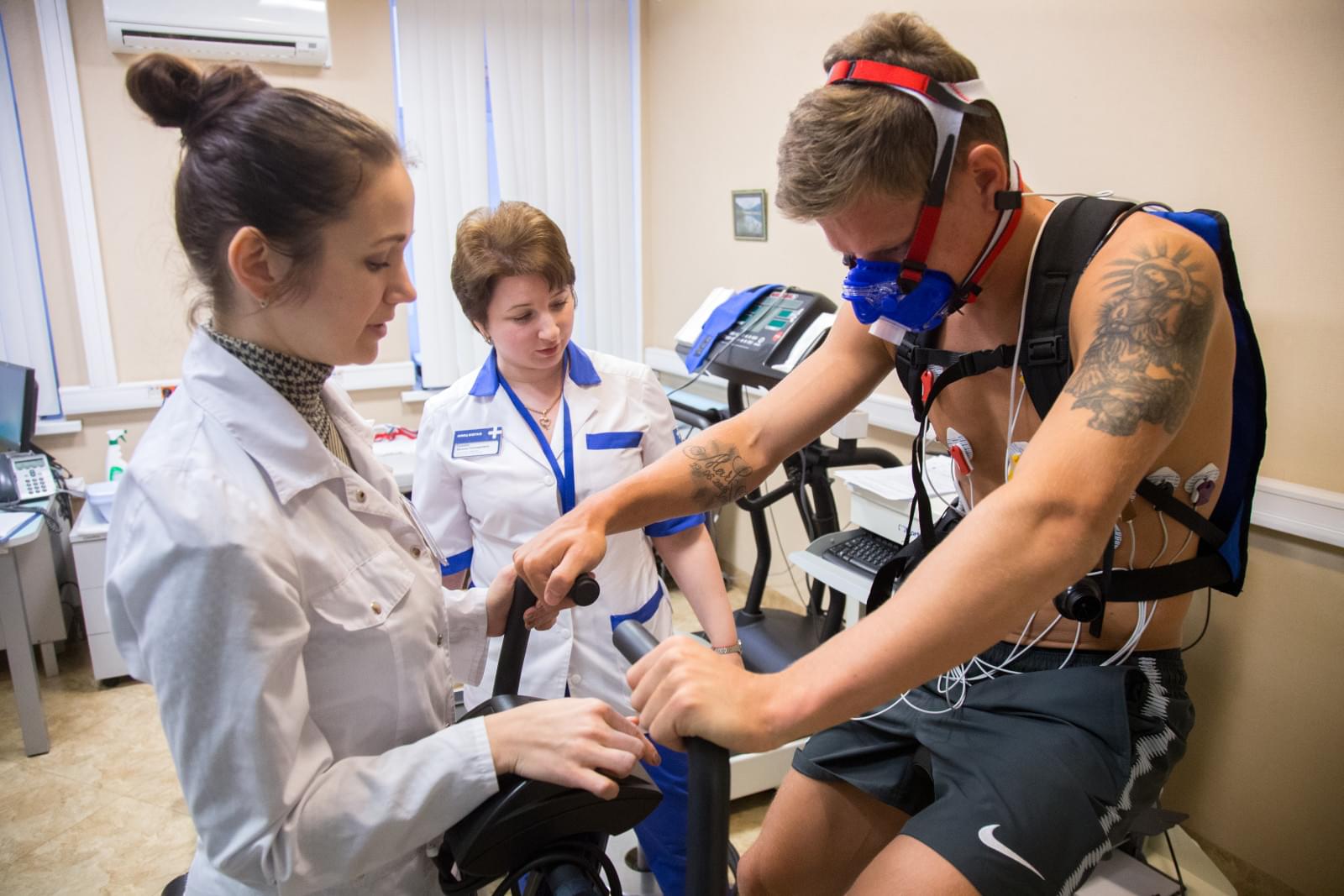 Первый день зимнего осмотра в ММЦ «СОГАЗ»