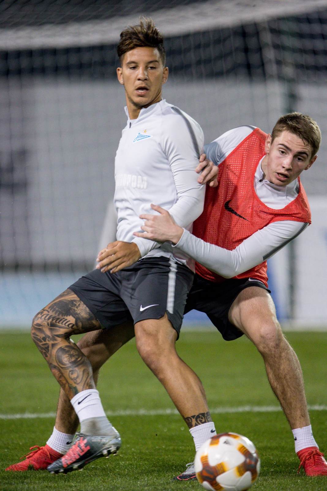 «Газпром»-тренировочные сборы в Дубае: 18 января, вечерняя тренировка