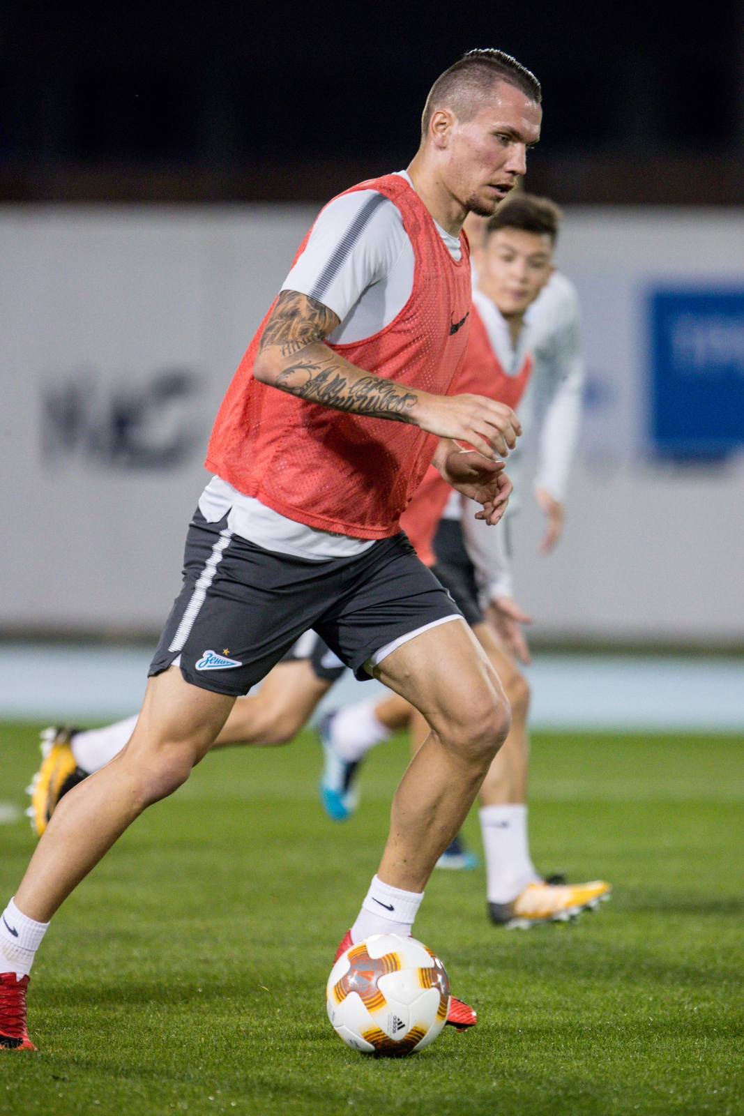 «Газпром»-тренировочные сборы в Дубае: 18 января, вечерняя тренировка