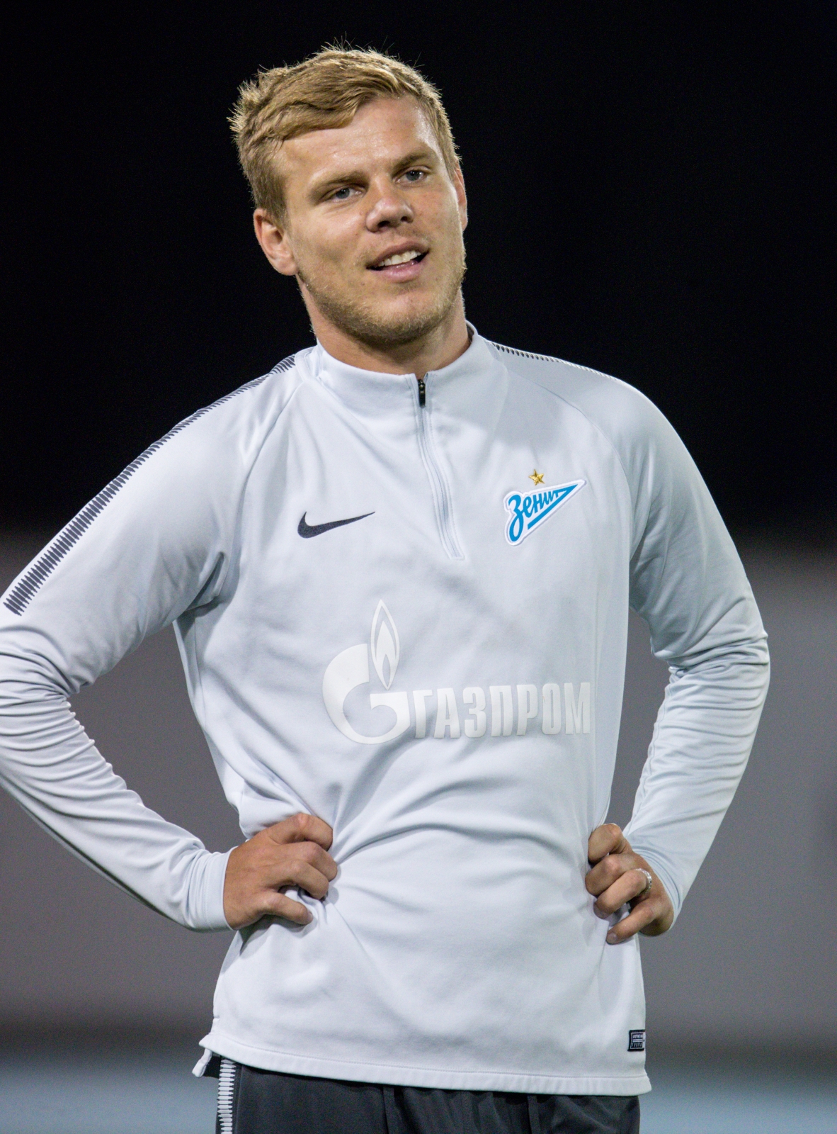 «Газпром»-тренировочные сборы в Дубае: 18 января, вечерняя тренировка