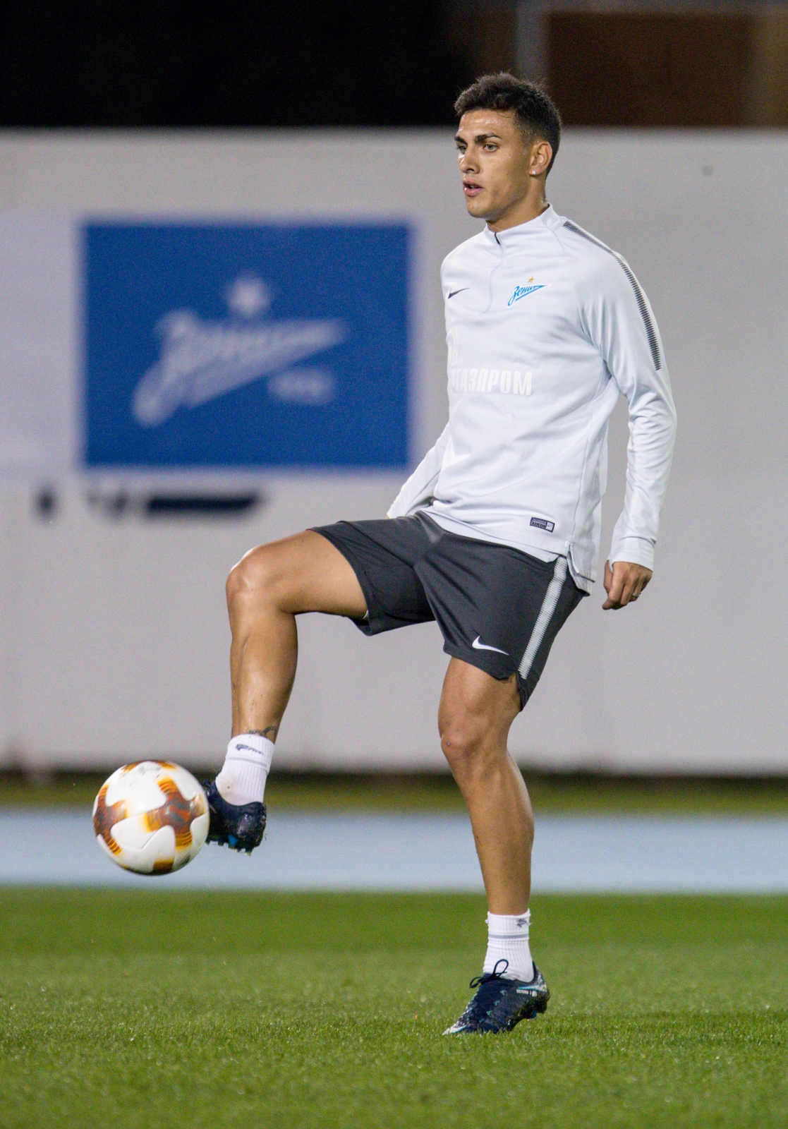 «Газпром»-тренировочные сборы в Дубае: 18 января, вечерняя тренировка