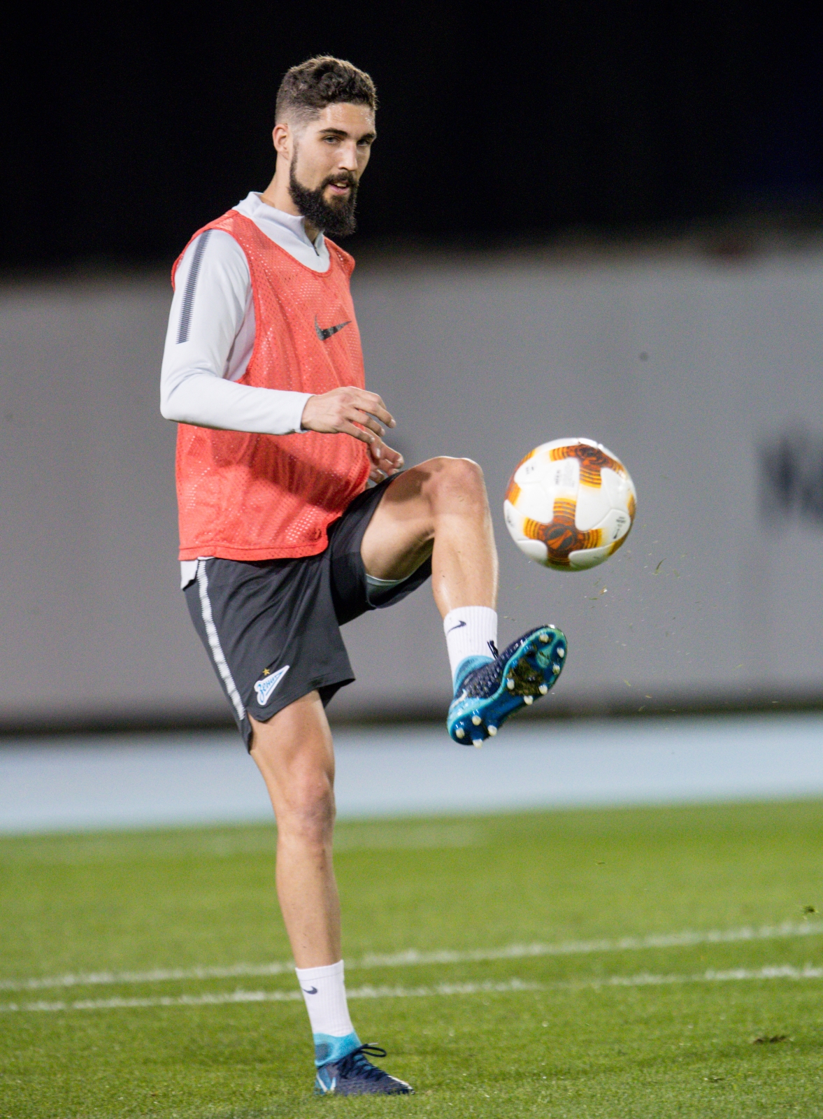 «Газпром»-тренировочные сборы в Дубае: 18 января, вечерняя тренировка