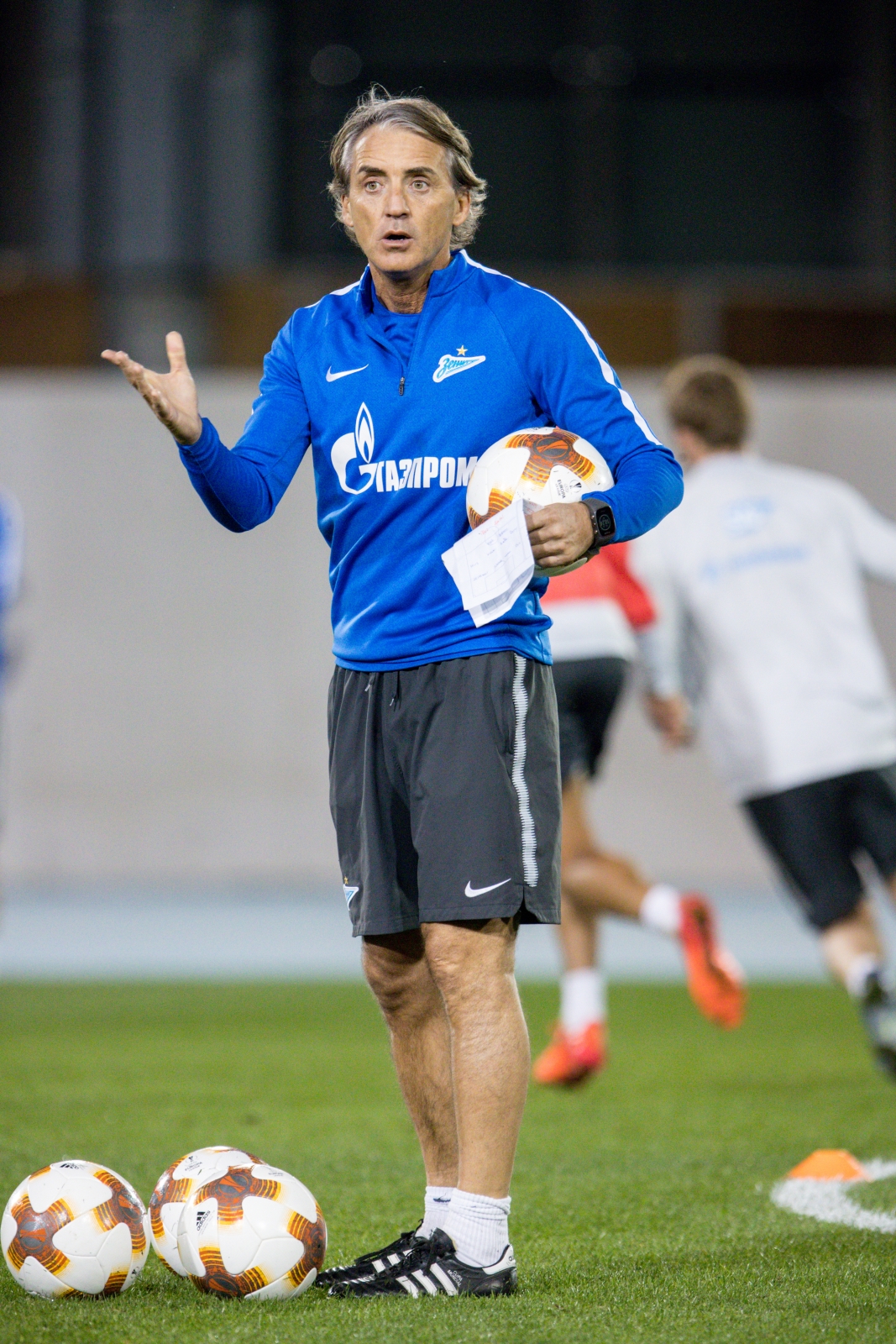 «Газпром»-тренировочные сборы в Дубае: 18 января, вечерняя тренировка