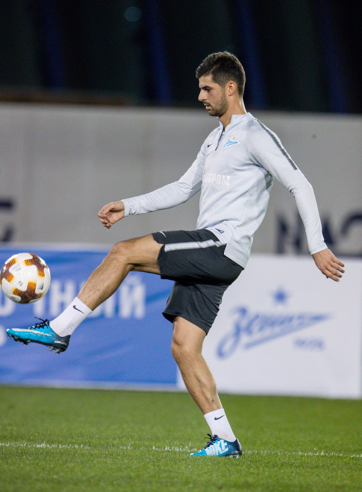 «Газпром»-тренировочные сборы в Дубае: 18 января, вечерняя тренировка