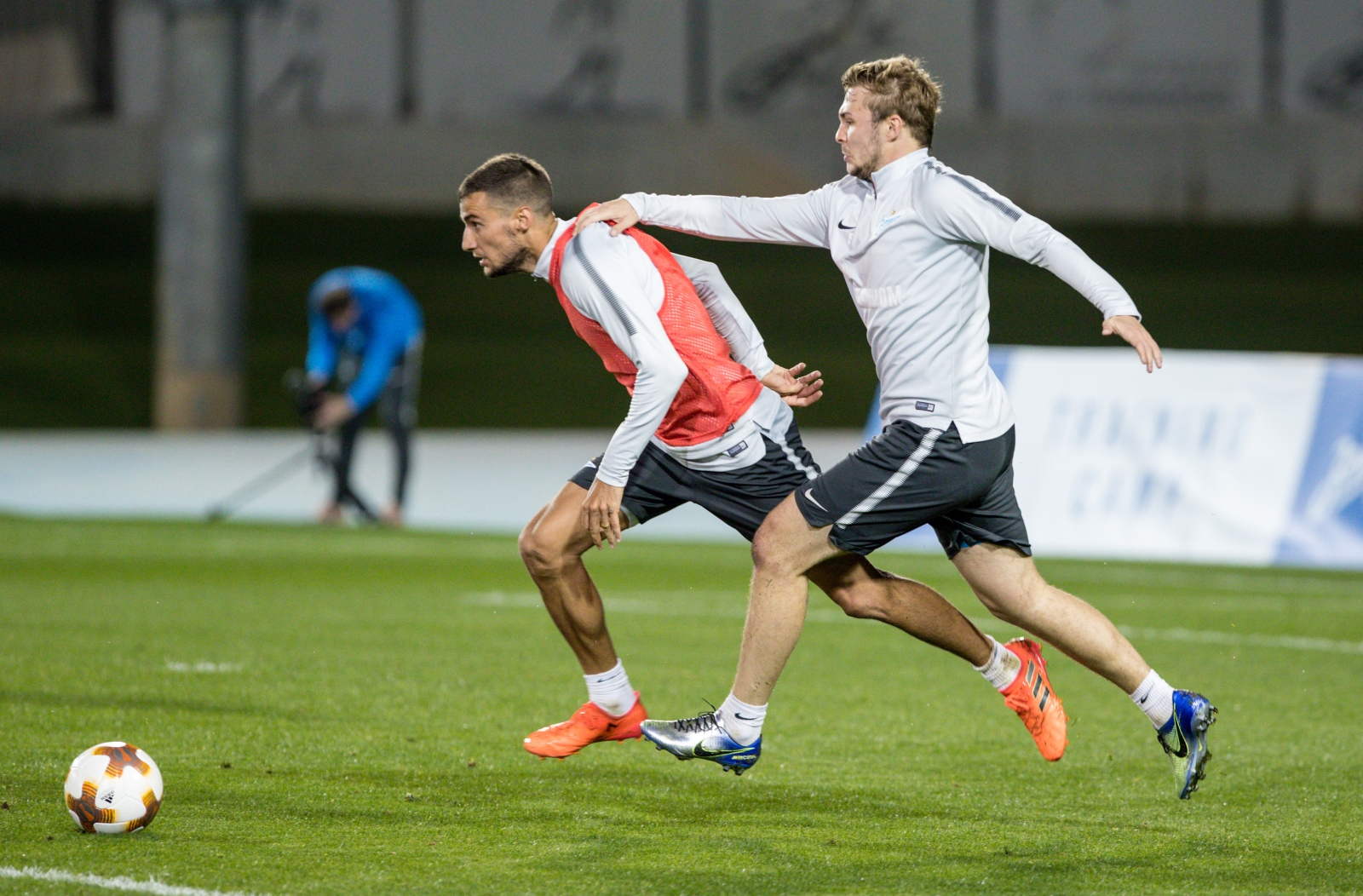 «Газпром»-тренировочные сборы в Дубае: 18 января, вечерняя тренировка