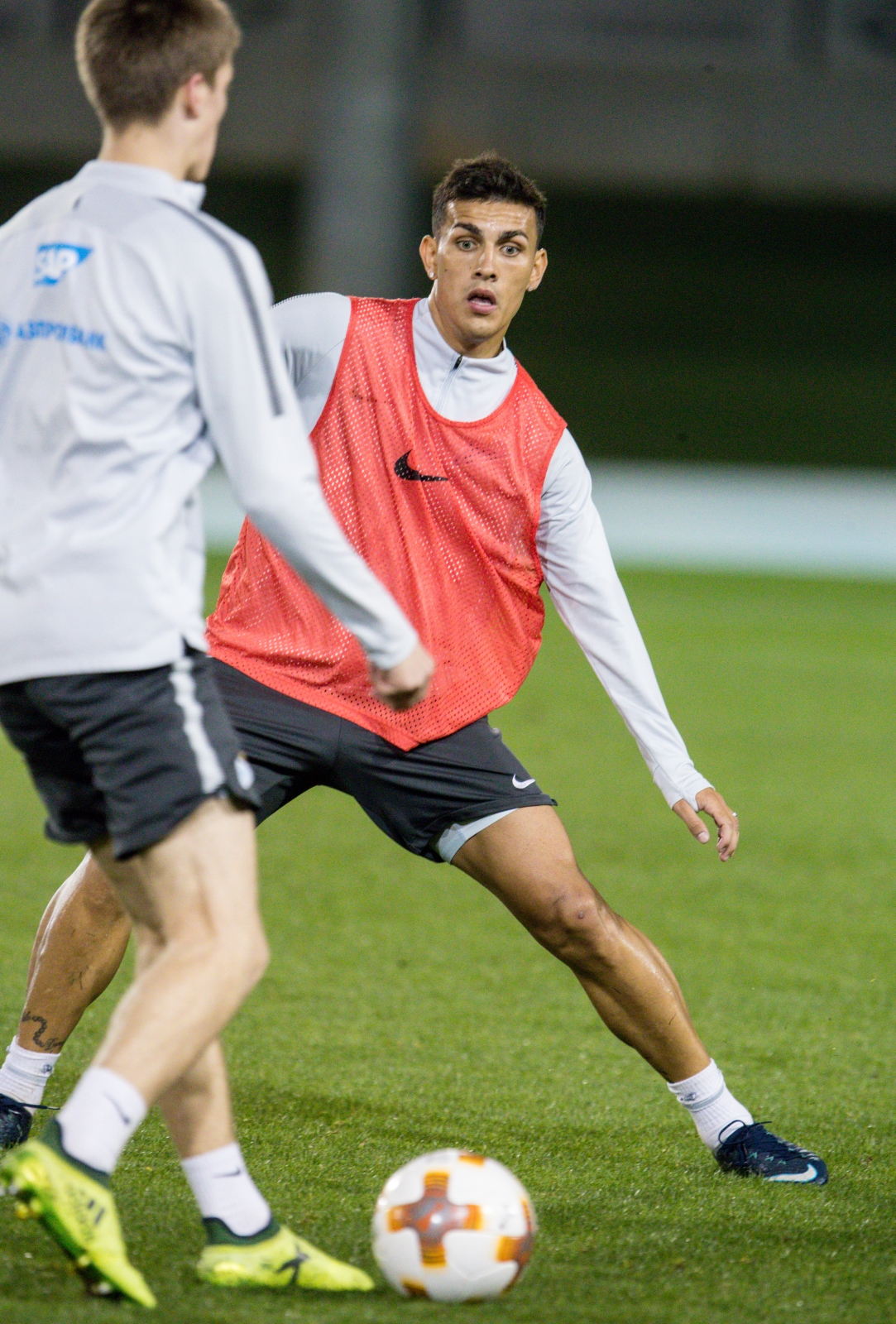 «Газпром»-тренировочные сборы в Дубае: 18 января, вечерняя тренировка