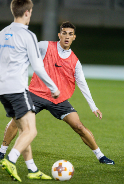 «Газпром»-тренировочные сборы в Дубае: 18 января, вечерняя тренировка