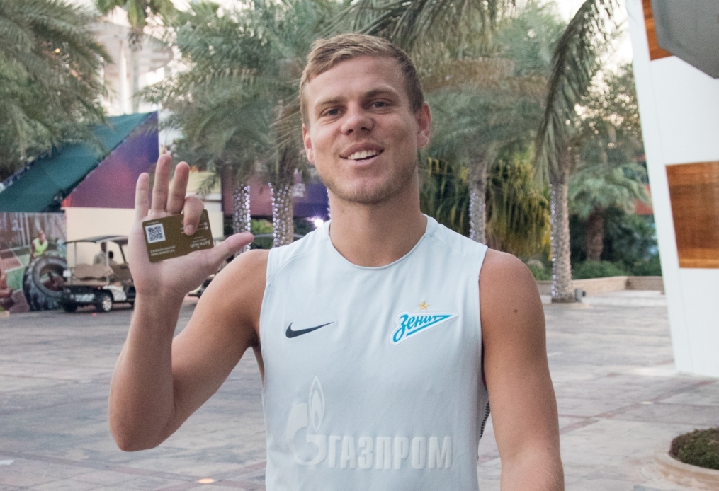 «Газпром»-тренировочные сборы в Дубае: 19 января, вечерняя тренировка