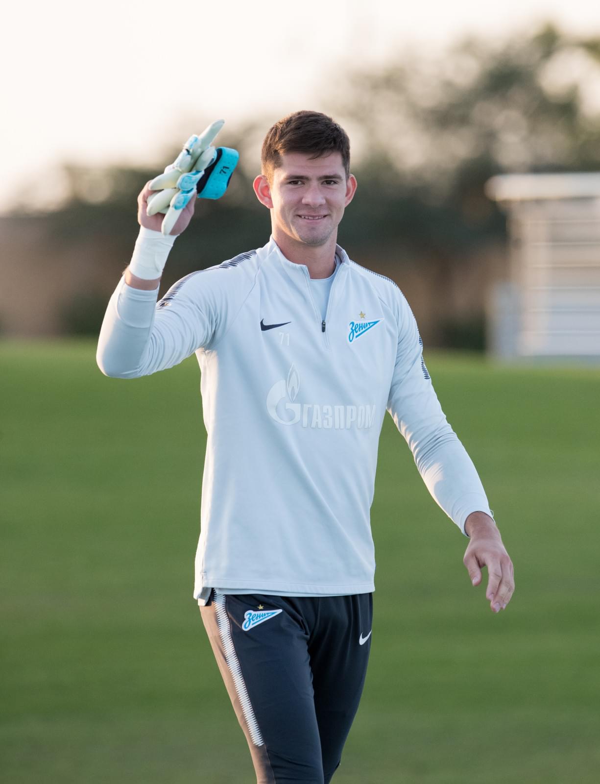 «Газпром»-тренировочные сборы в Дубае: 20 января, вечерняя тренировка