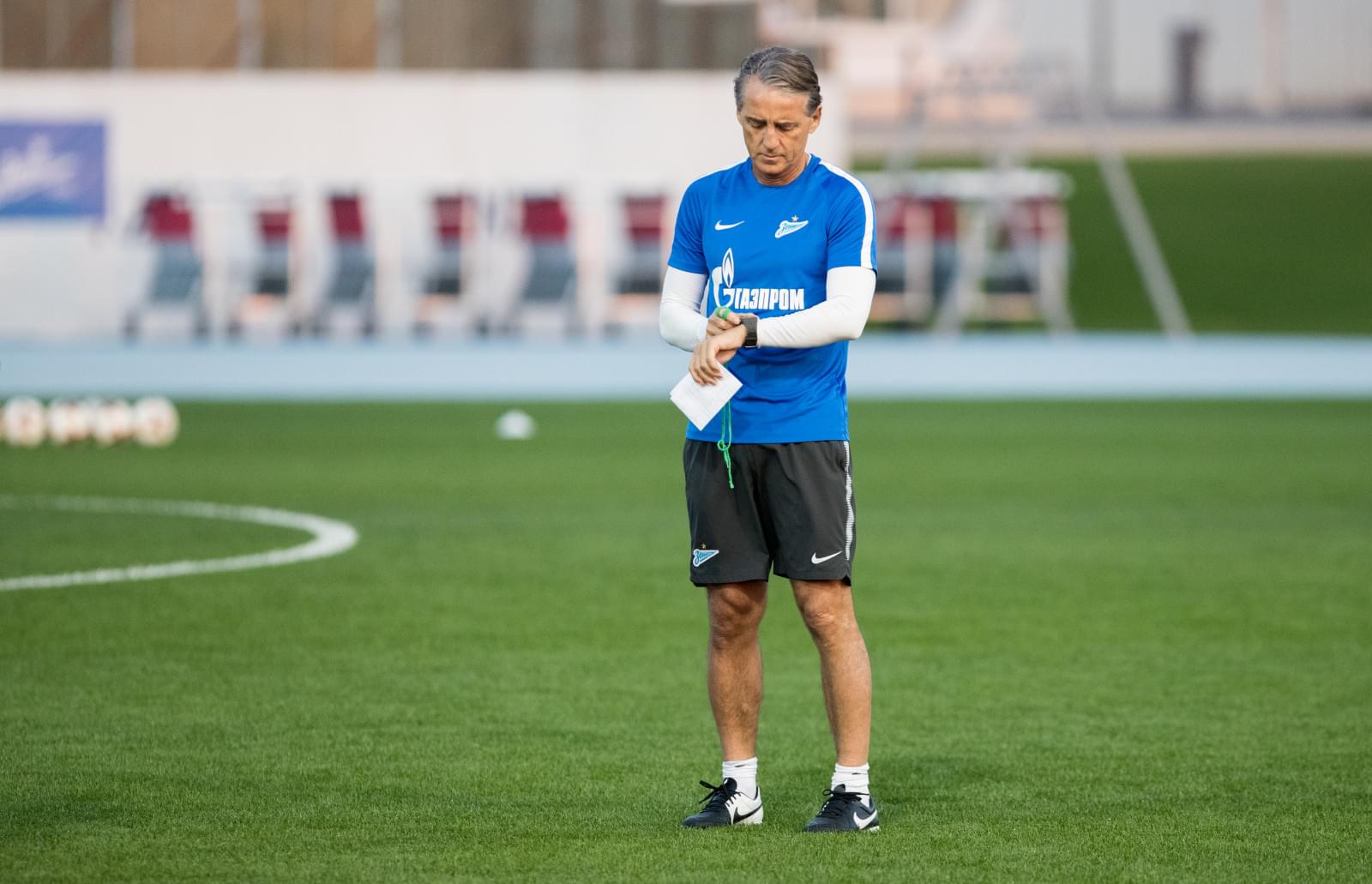 «Газпром»-тренировочные сборы в Дубае: 20 января, вечерняя тренировка