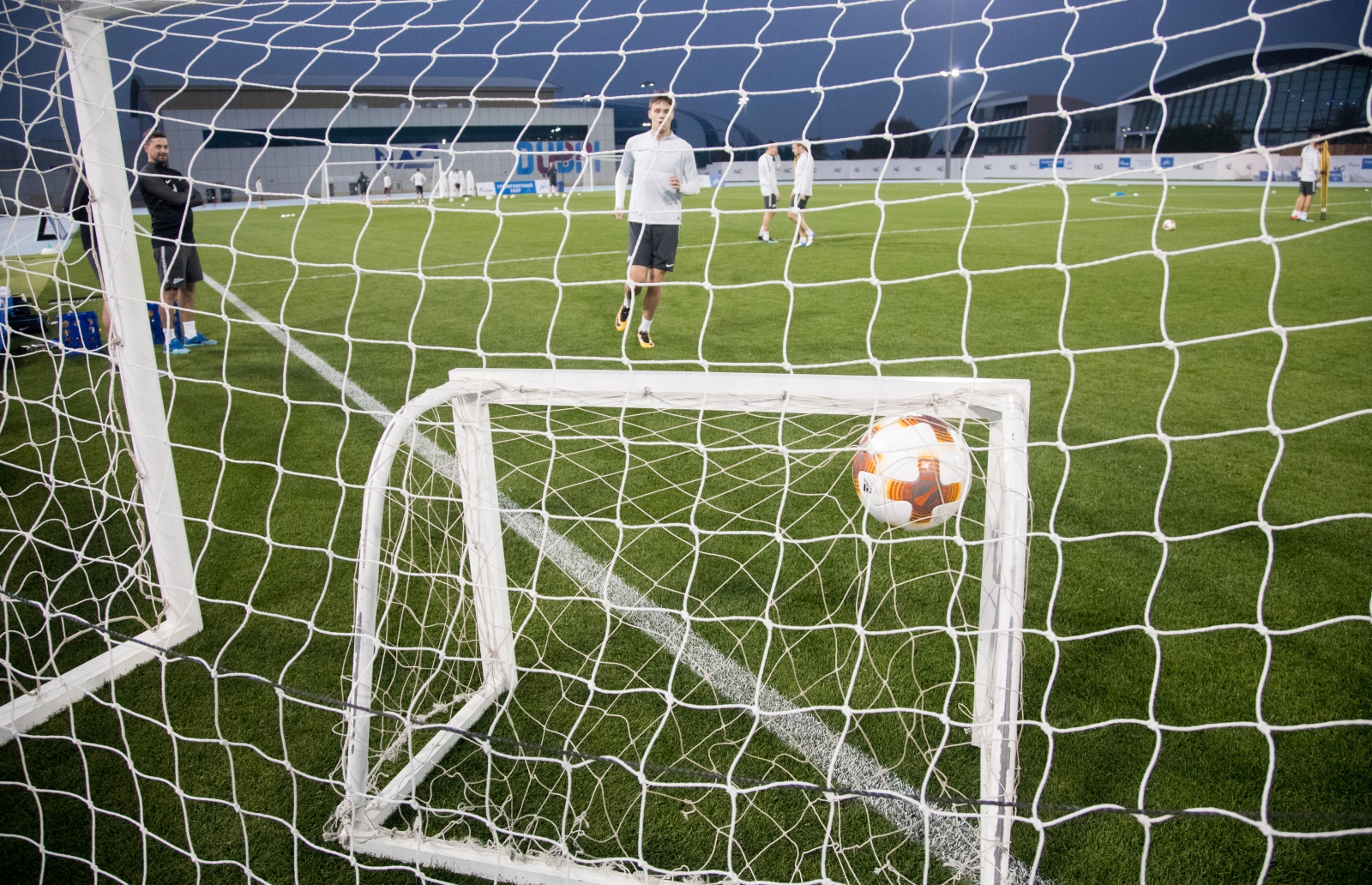 «Газпром»-тренировочные сборы в Дубае: 20 января, вечерняя тренировка