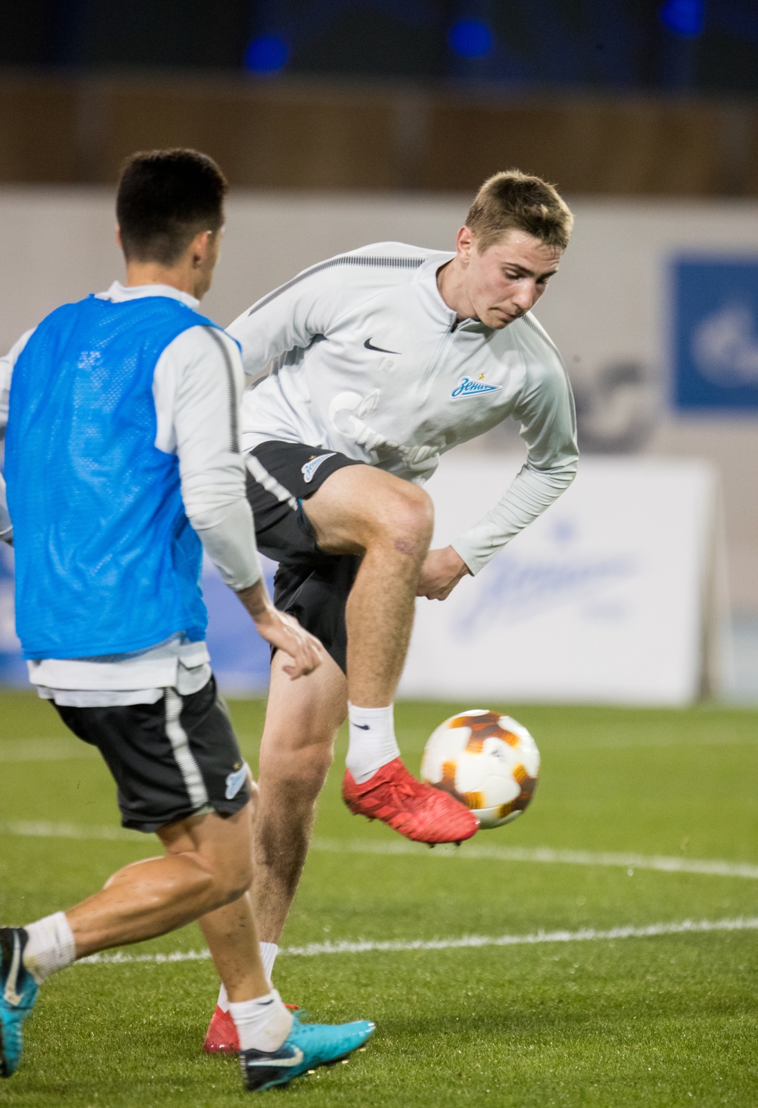 «Газпром»-тренировочные сборы в Дубае: 20 января, вечерняя тренировка