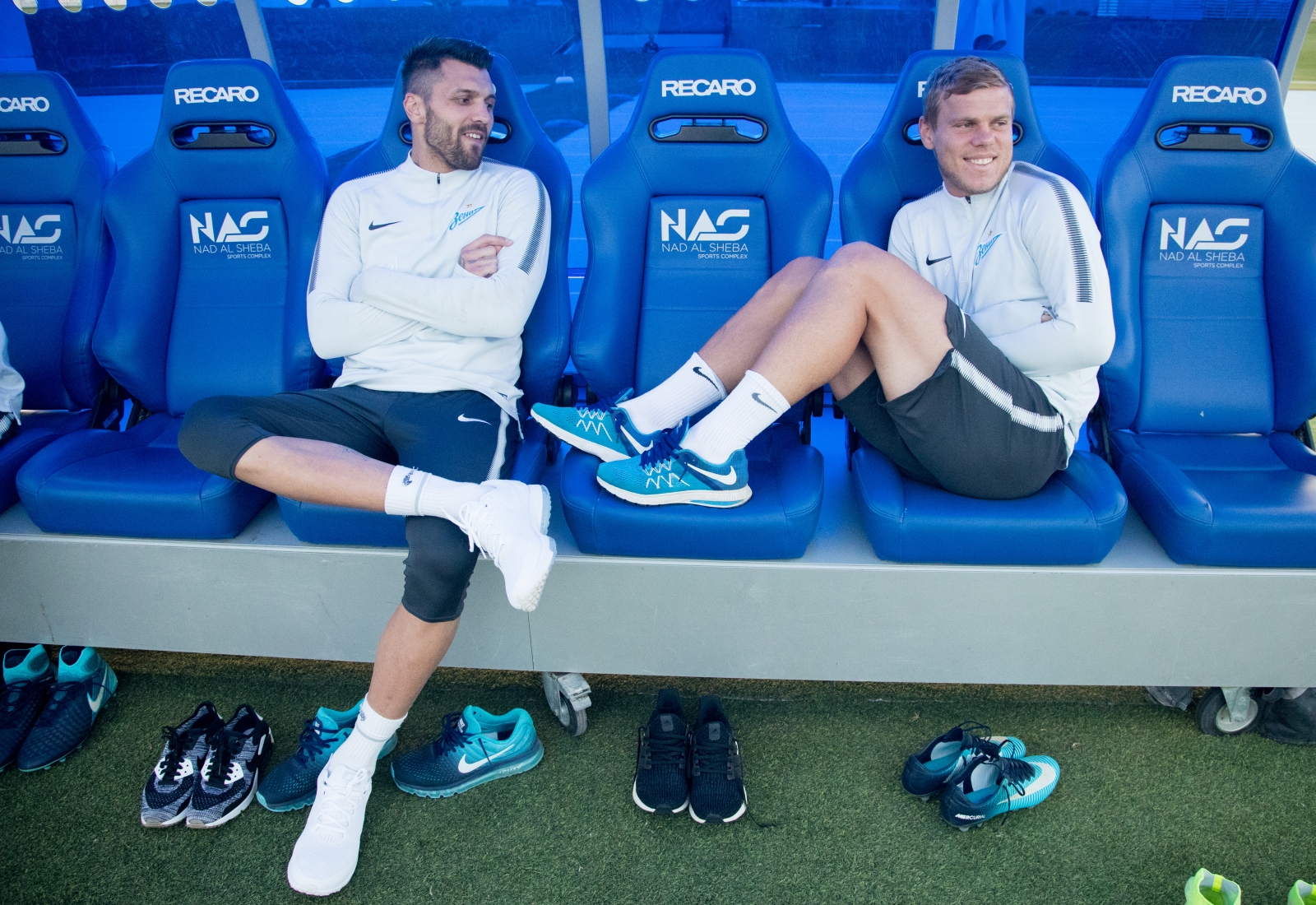 «Газпром»-тренировочные сборы в Дубае: 21 января, вечерняя тренировка