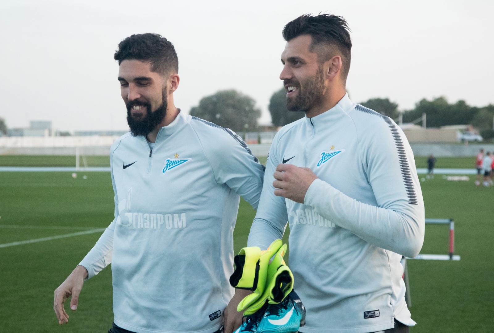 «Газпром»-тренировочные сборы в Дубае: 21 января, вечерняя тренировка