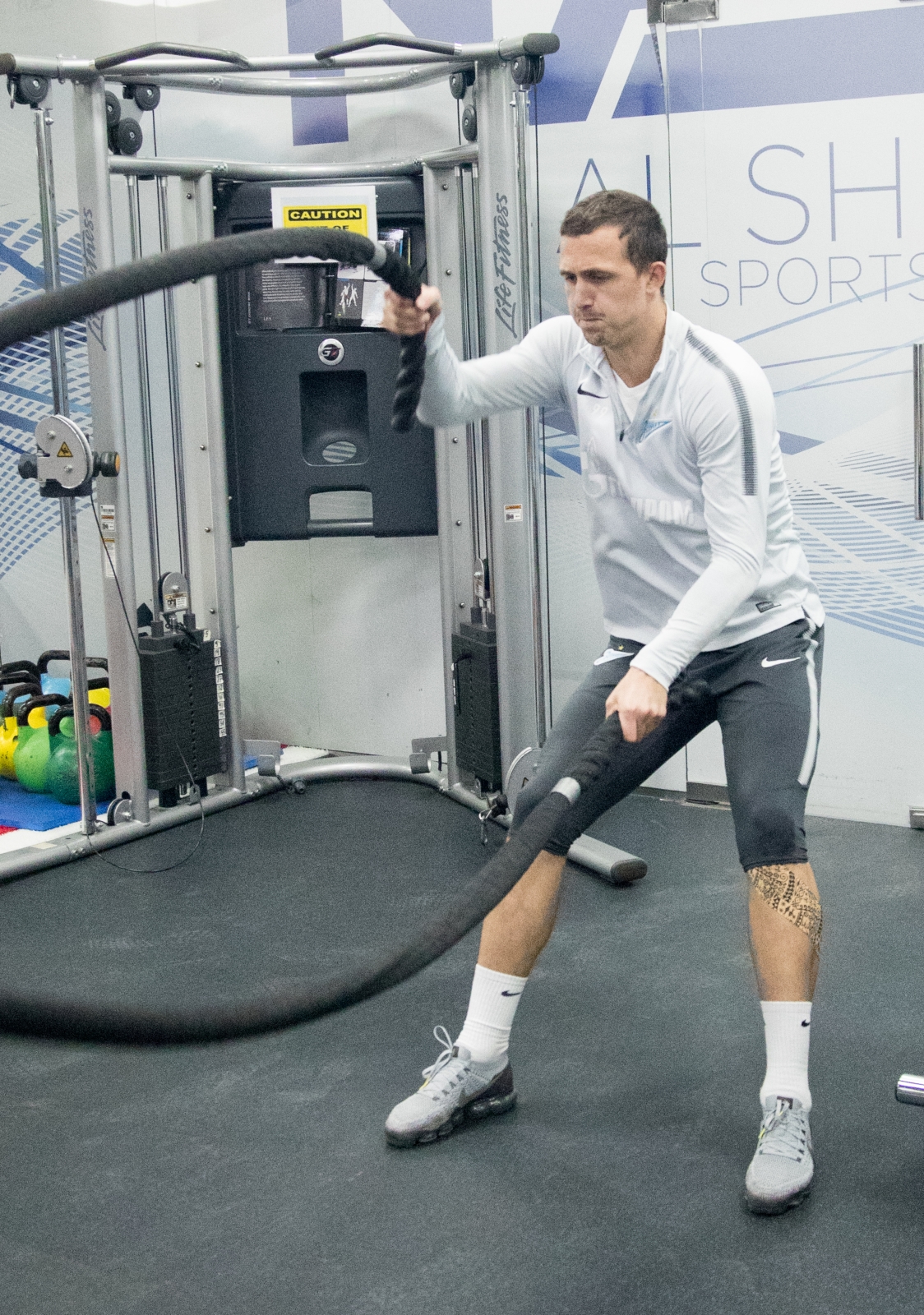 «Газпром»-тренировочные сборы в Дубае: 21 января, вечерняя тренировка