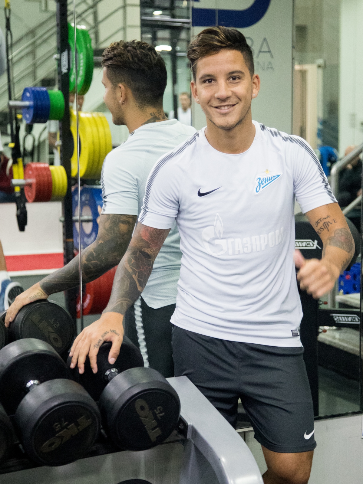 «Газпром»-тренировочные сборы в Дубае: 21 января, вечерняя тренировка