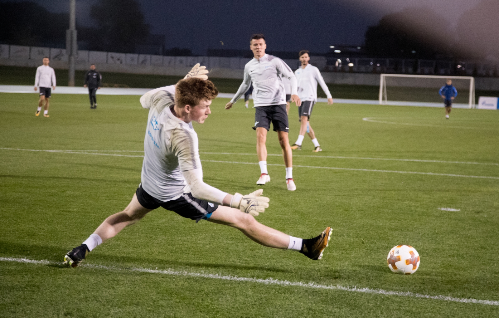 «Газпром»-тренировочные сборы в Дубае: 21 января, вечерняя тренировка