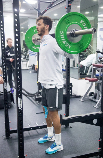 «Газпром»-тренировочные сборы в Дубае: 21 января, вечерняя тренировка