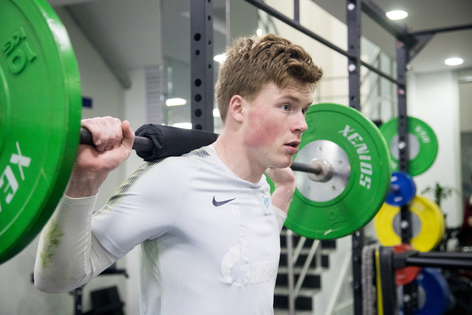 «Газпром»-тренировочные сборы в Дубае: 21 января, вечерняя тренировка