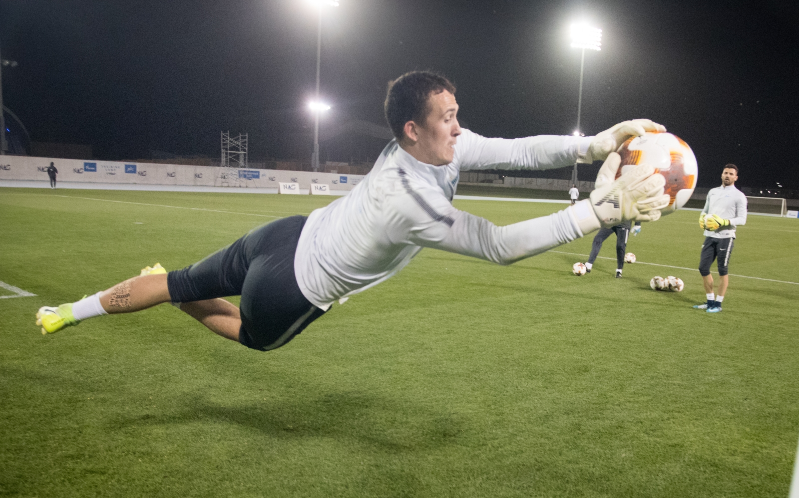 «Газпром»-тренировочные сборы в Дубае: 21 января, вечерняя тренировка