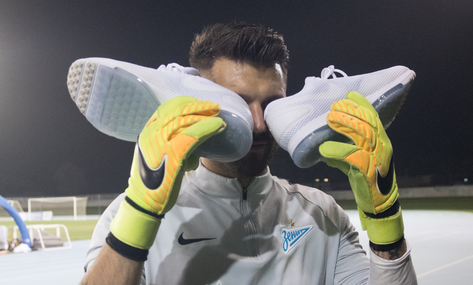 «Газпром»-тренировочные сборы в Дубае: 21 января, вечерняя тренировка