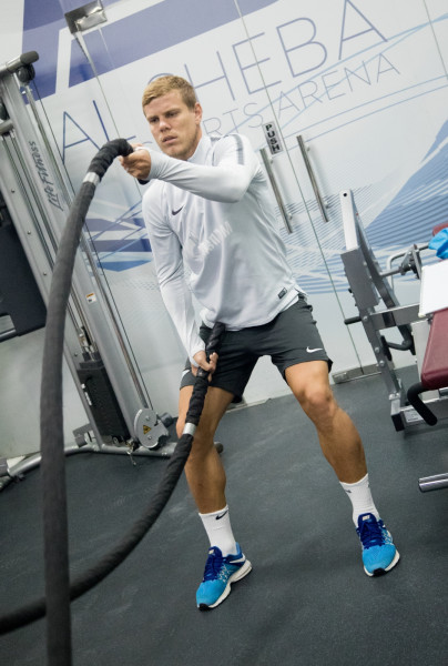 «Газпром»-тренировочные сборы в Дубае: 21 января, вечерняя тренировка