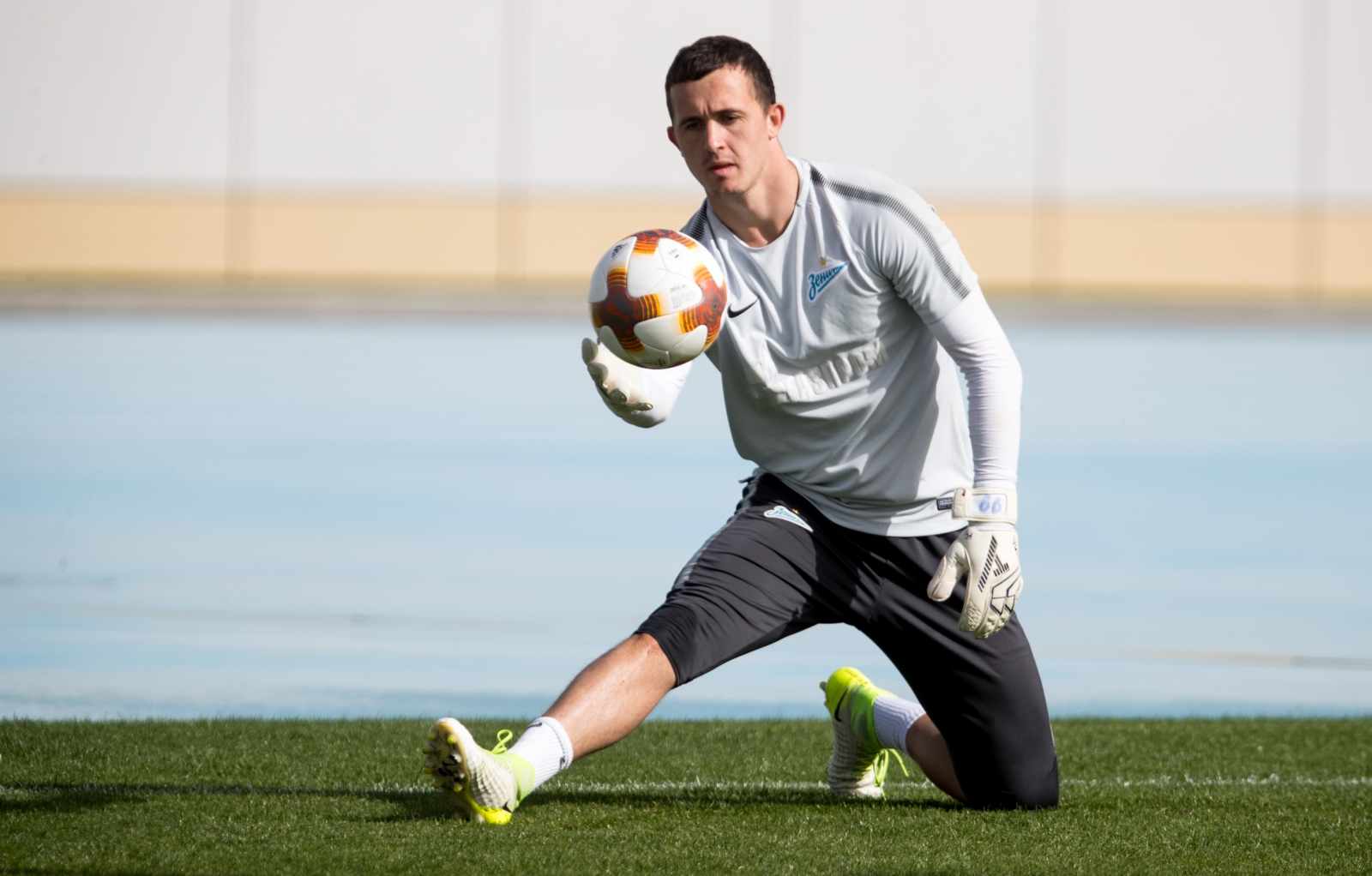 «Газпром»-тренировочные сборы в Дубае: 22 января, утренняя тренировка