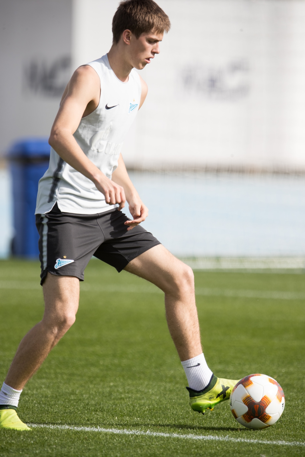 «Газпром»-тренировочные сборы в Дубае: 22 января, утренняя тренировка