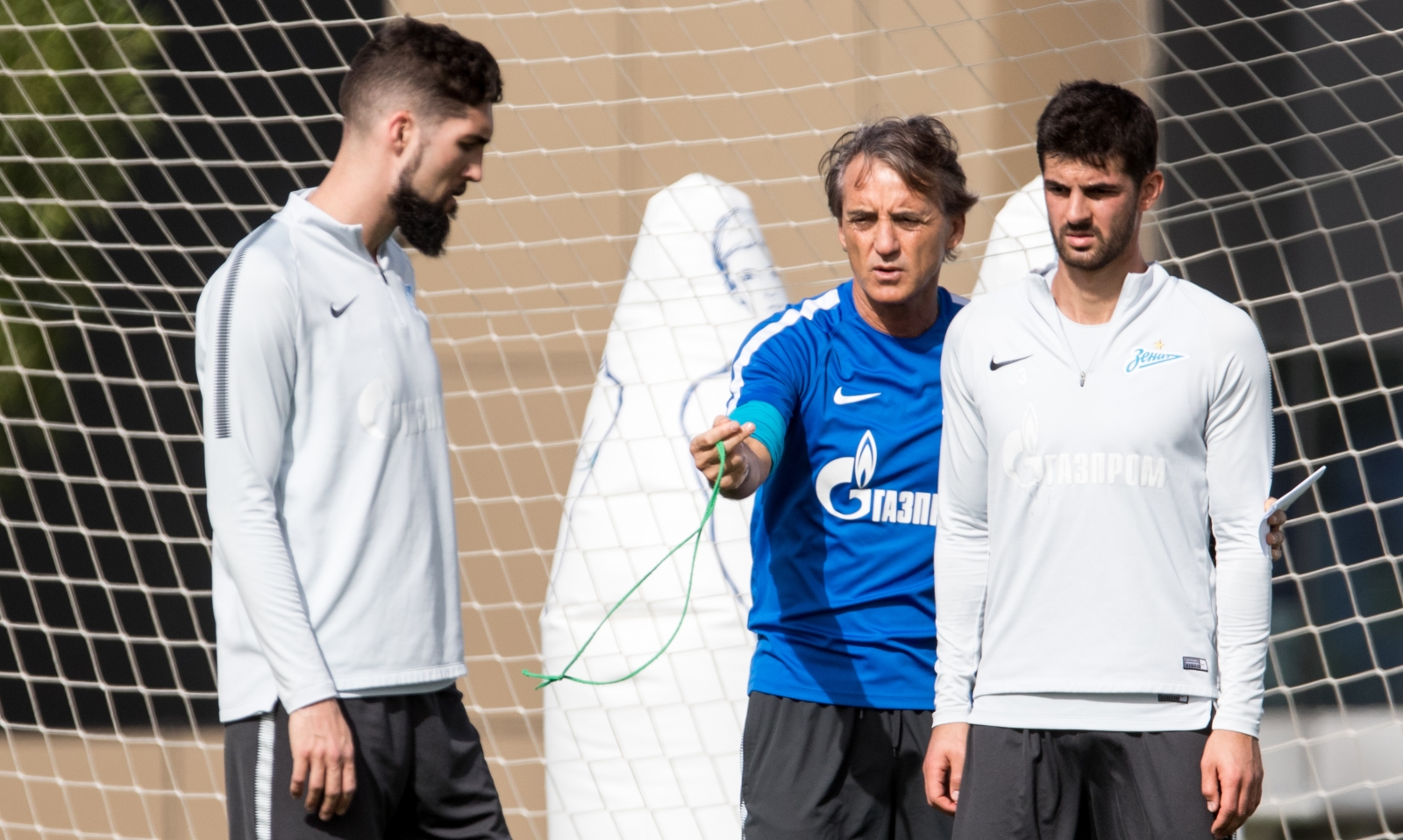 «Газпром»-тренировочные сборы в Дубае: 22 января, утренняя тренировка