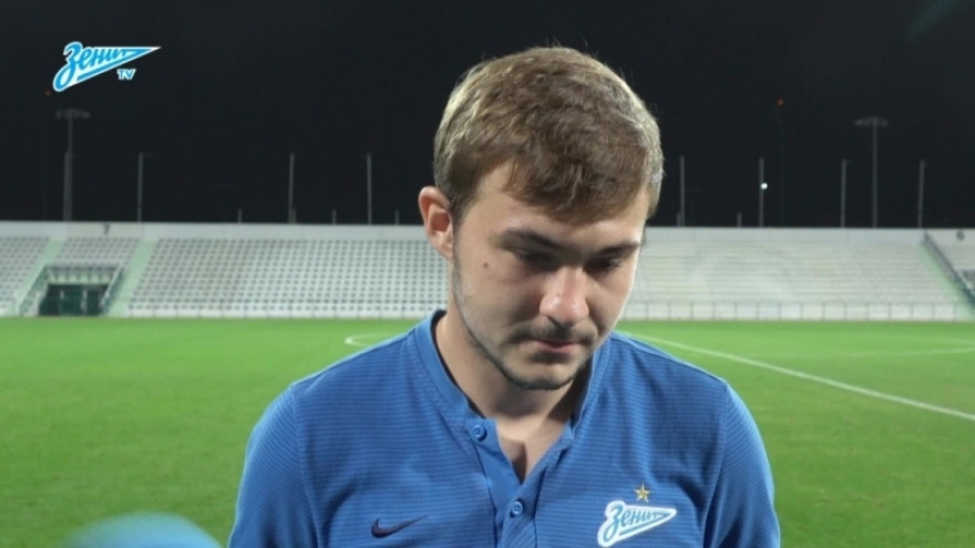 Андрей Панюков на «Зенит-ТВ»: «Самое главное — поработали по тайму»