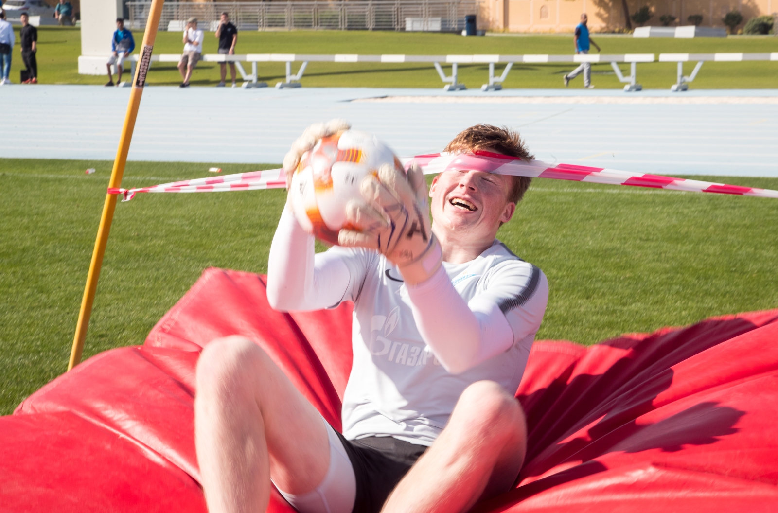 «Газпром»-тренировочные сборы в Дубае: тренировка 23 января