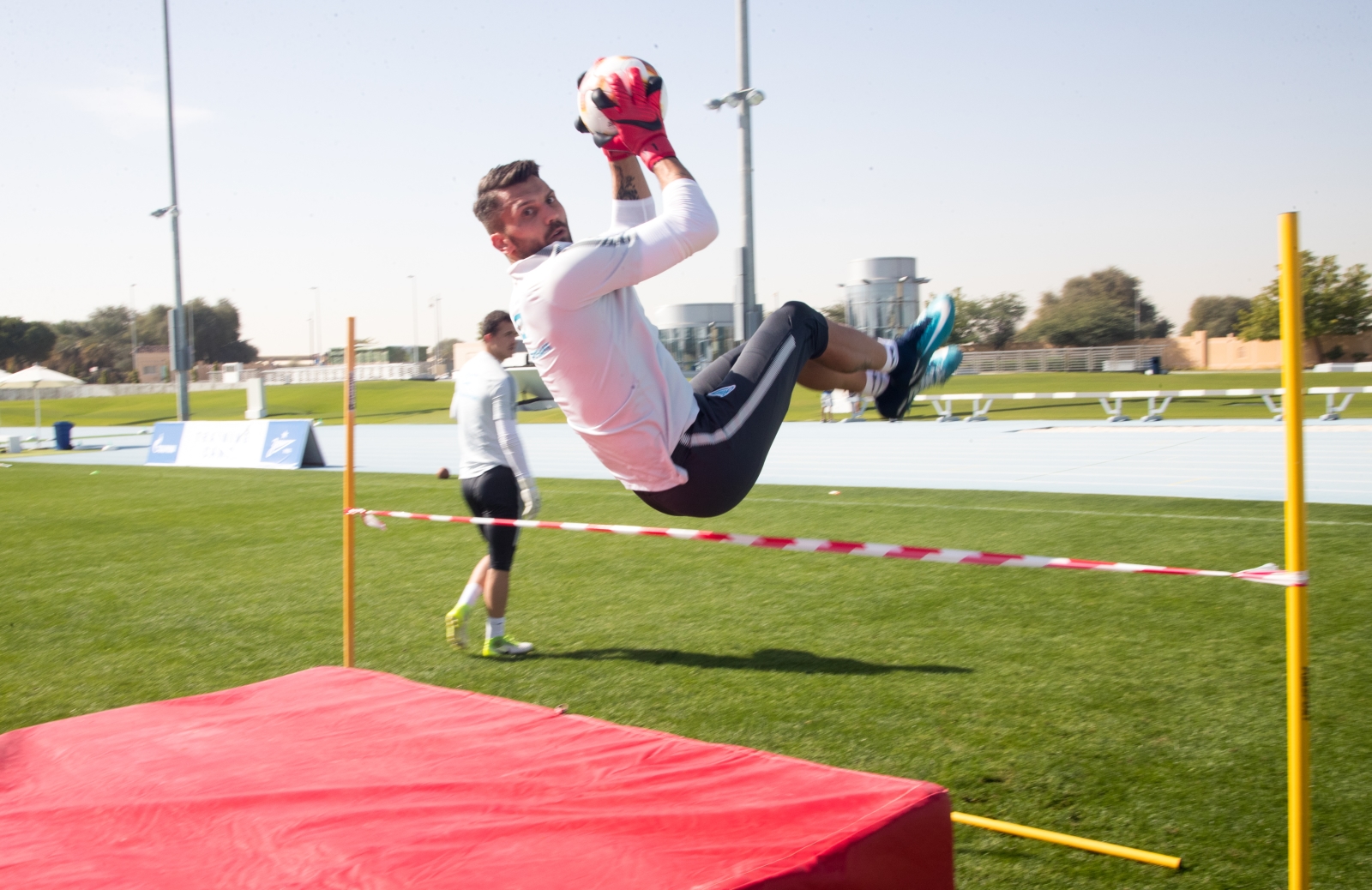 «Газпром»-тренировочные сборы в Дубае: тренировка 23 января