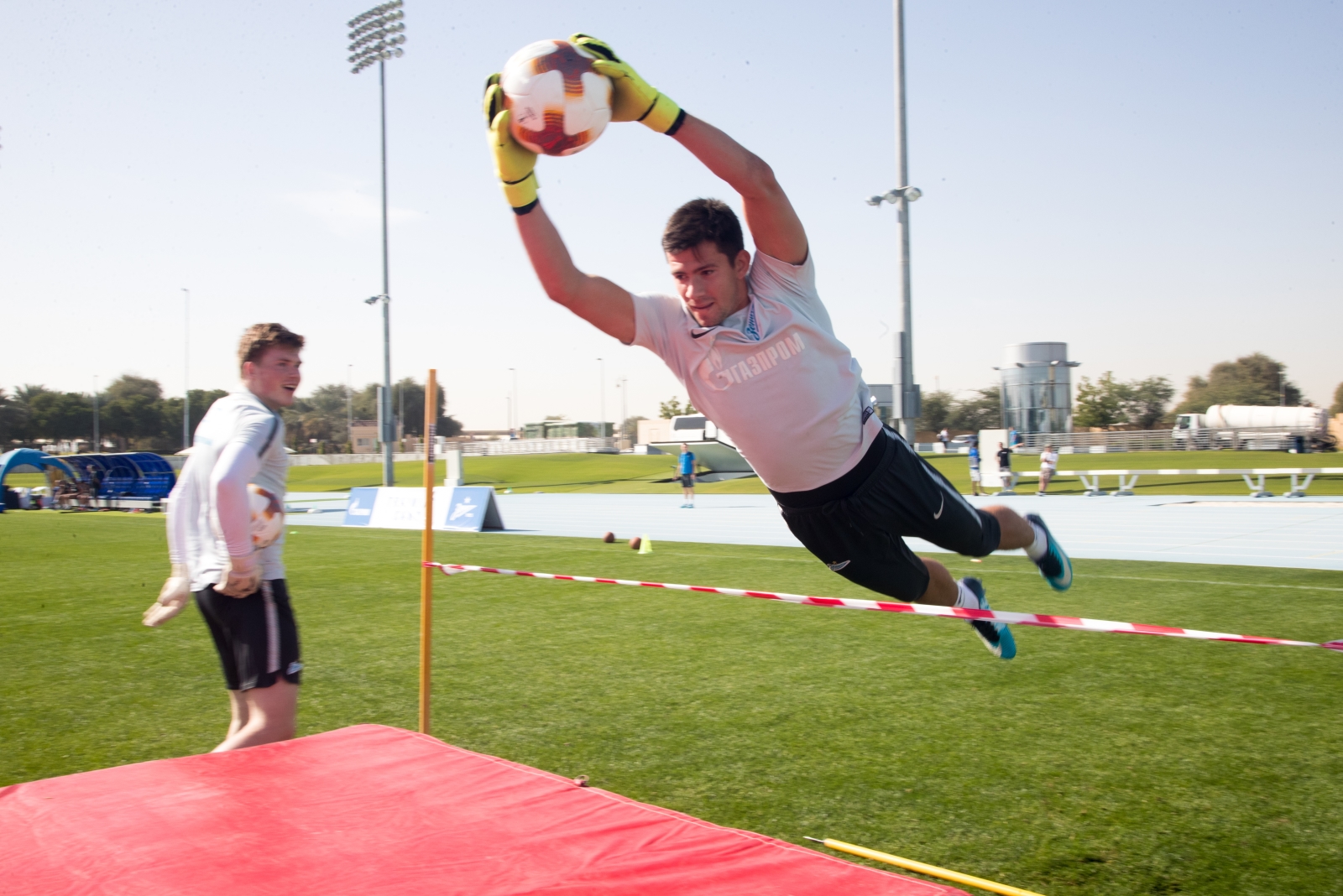 «Газпром»-тренировочные сборы в Дубае: тренировка 23 января