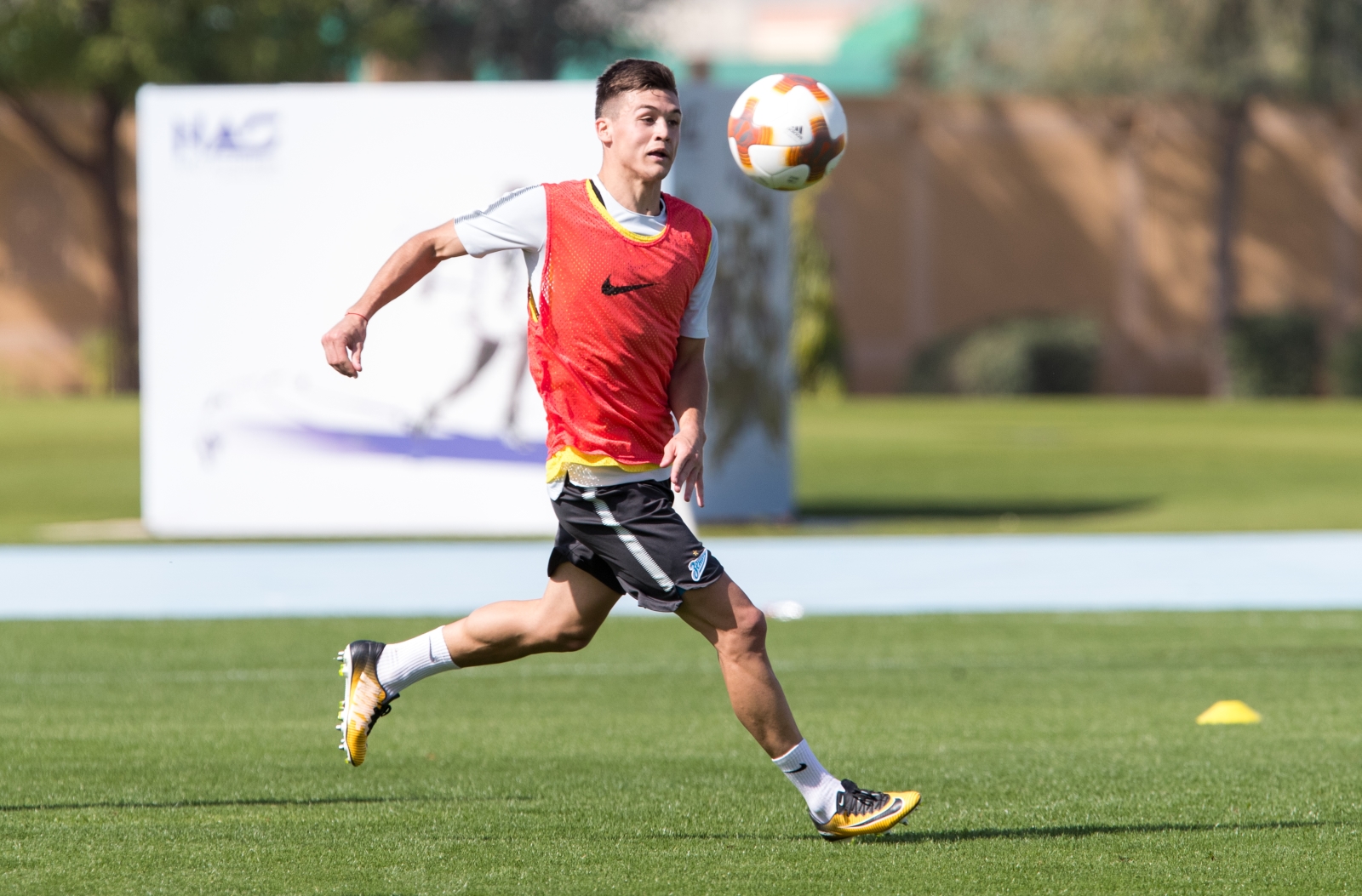 «Газпром»-тренировочные сборы в Дубае: тренировка 23 января