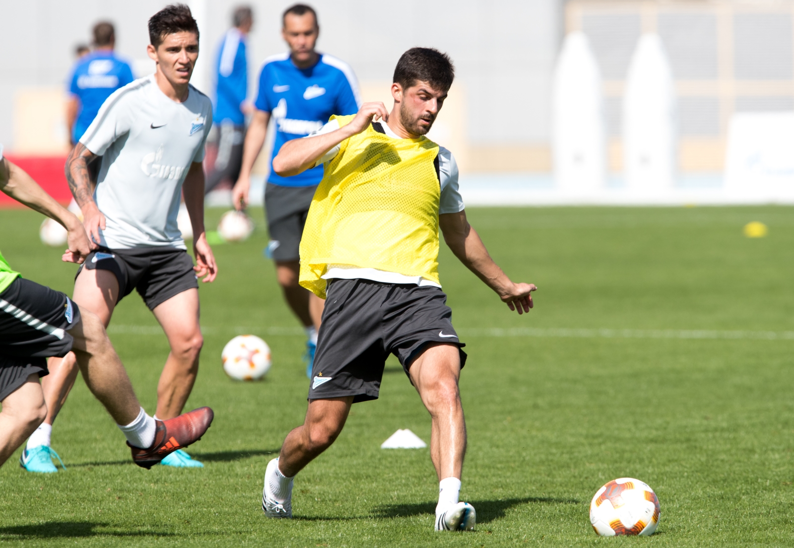 «Газпром»-тренировочные сборы в Дубае: тренировка 23 января