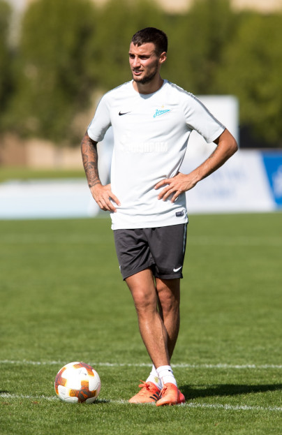 «Газпром»-тренировочные сборы в Дубае: тренировка 23 января