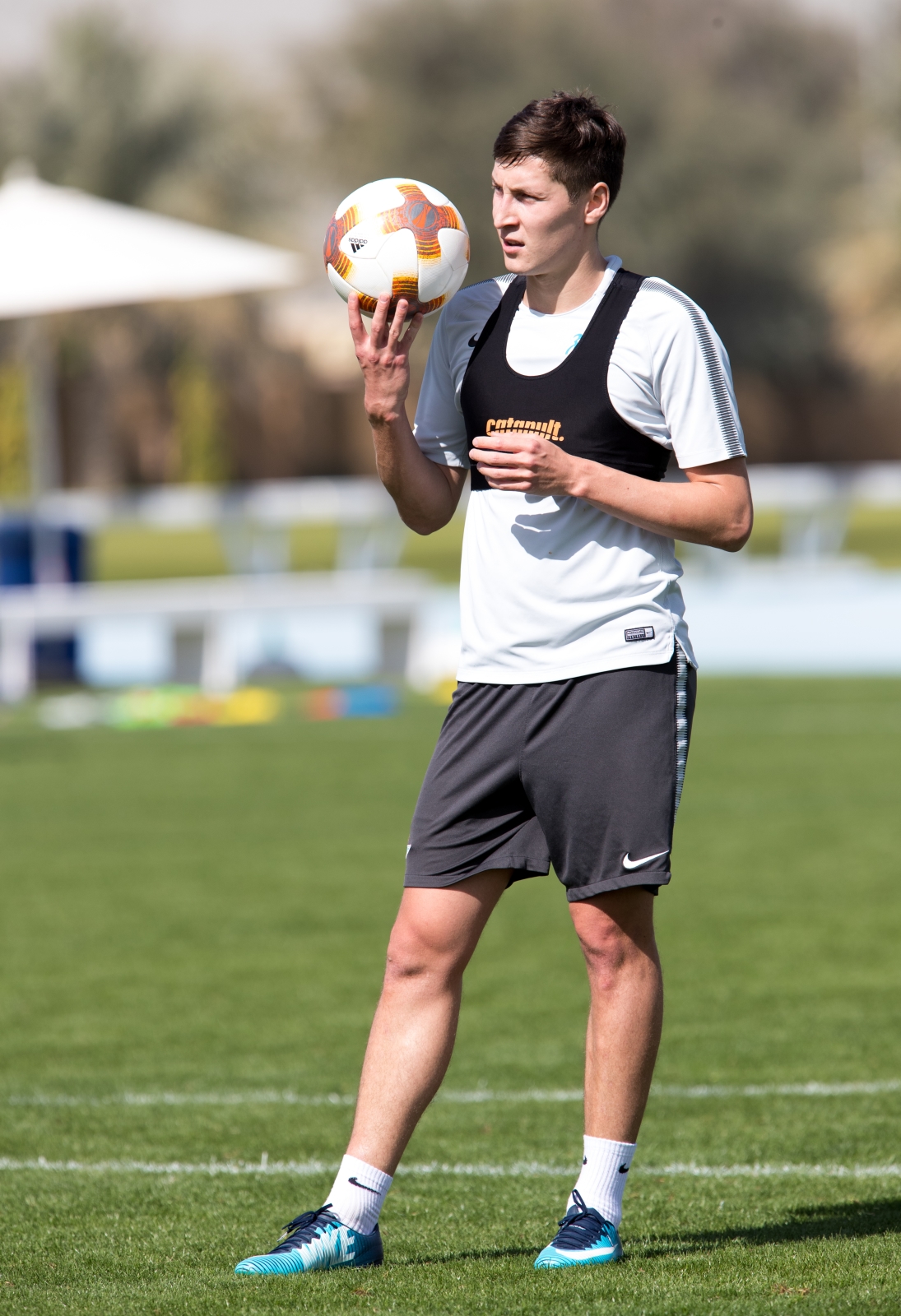 «Газпром»-тренировочные сборы в Дубае: тренировка 23 января