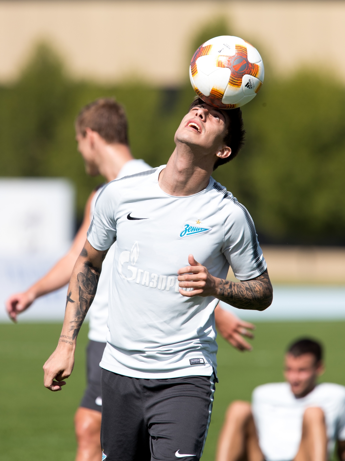 «Газпром»-тренировочные сборы в Дубае: тренировка 23 января