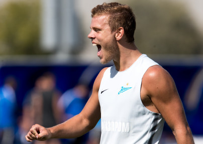 «Газпром»-тренировочные сборы в Дубае: тренировка 23 января