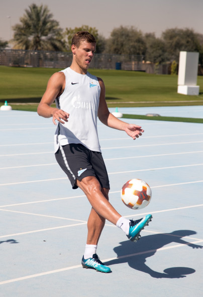 «Газпром»-тренировочные сборы в Дубае: тренировка 23 января