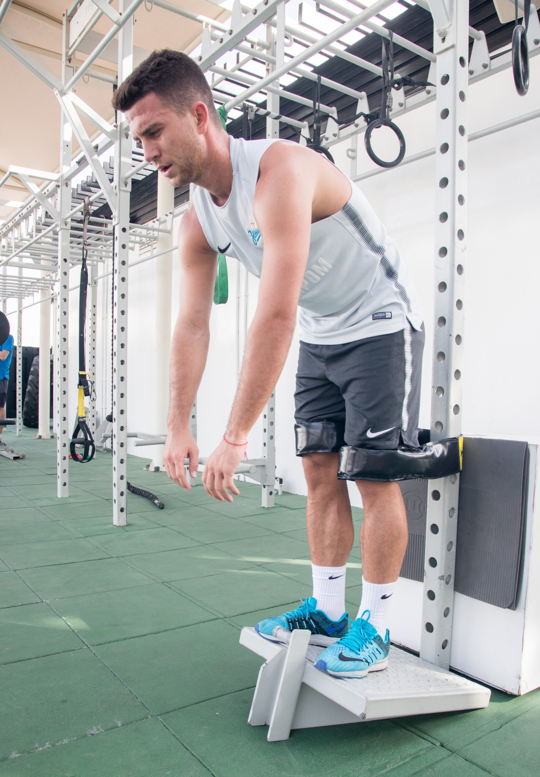 «Газпром»-тренировочные сборы в Дубае: 24 января, утренняя тренировка