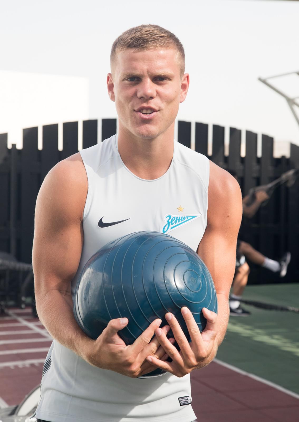 «Газпром»-тренировочные сборы в Дубае: 24 января, утренняя тренировка