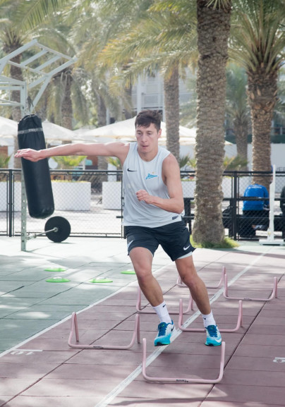 «Газпром»-тренировочные сборы в Дубае: 24 января, утренняя тренировка