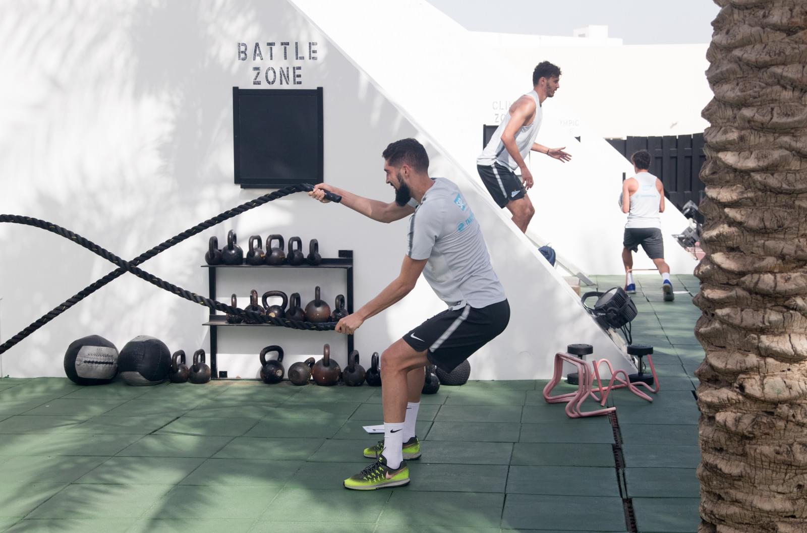 «Газпром»-тренировочные сборы в Дубае: 24 января, утренняя тренировка