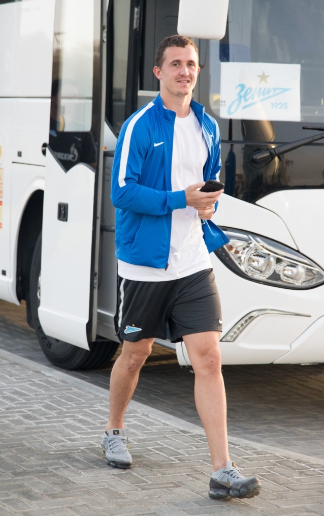 «Газпром»-тренировочные сборы в Дубае: 24 января, вечерняя тренировка