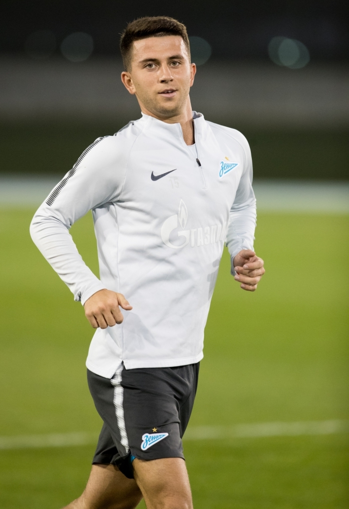 «Газпром»-тренировочные сборы в Дубае: 24 января, вечерняя тренировка