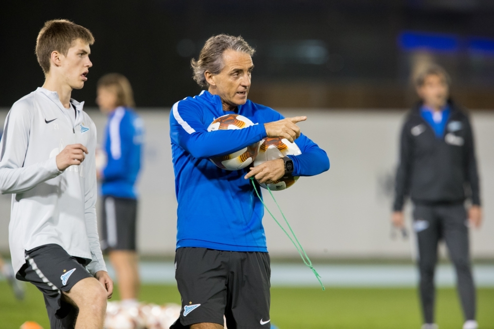 «Газпром»-тренировочные сборы в Дубае: 24 января, вечерняя тренировка