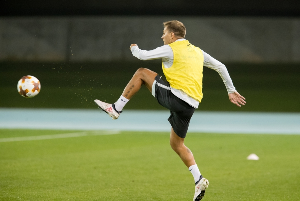 «Газпром»-тренировочные сборы в Дубае: 24 января, вечерняя тренировка