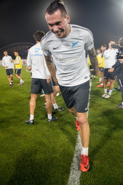 «Газпром»-тренировочные сборы в Дубае: 24 января, вечерняя тренировка